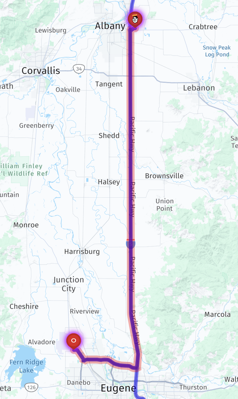 Route map