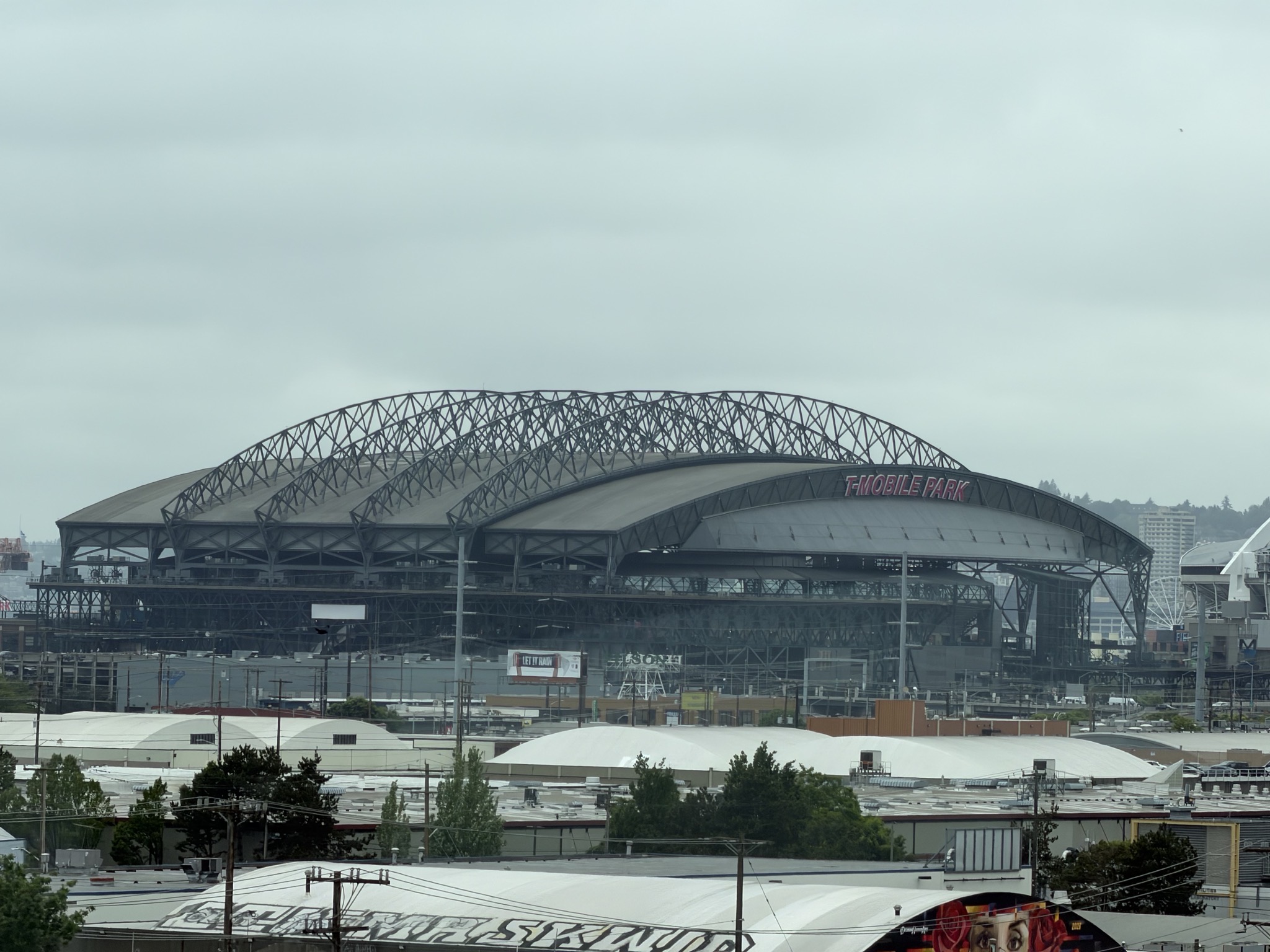 T-Mobile Park, home of our Seattle Mariners, with closed roof