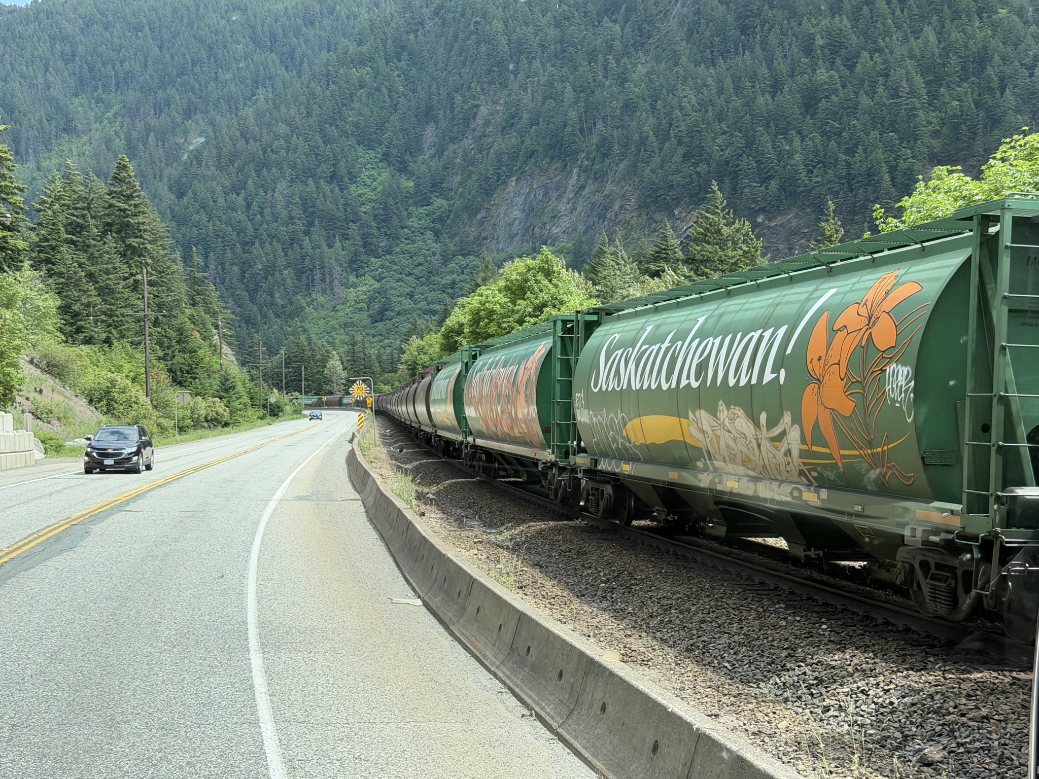 Saskatchewan train