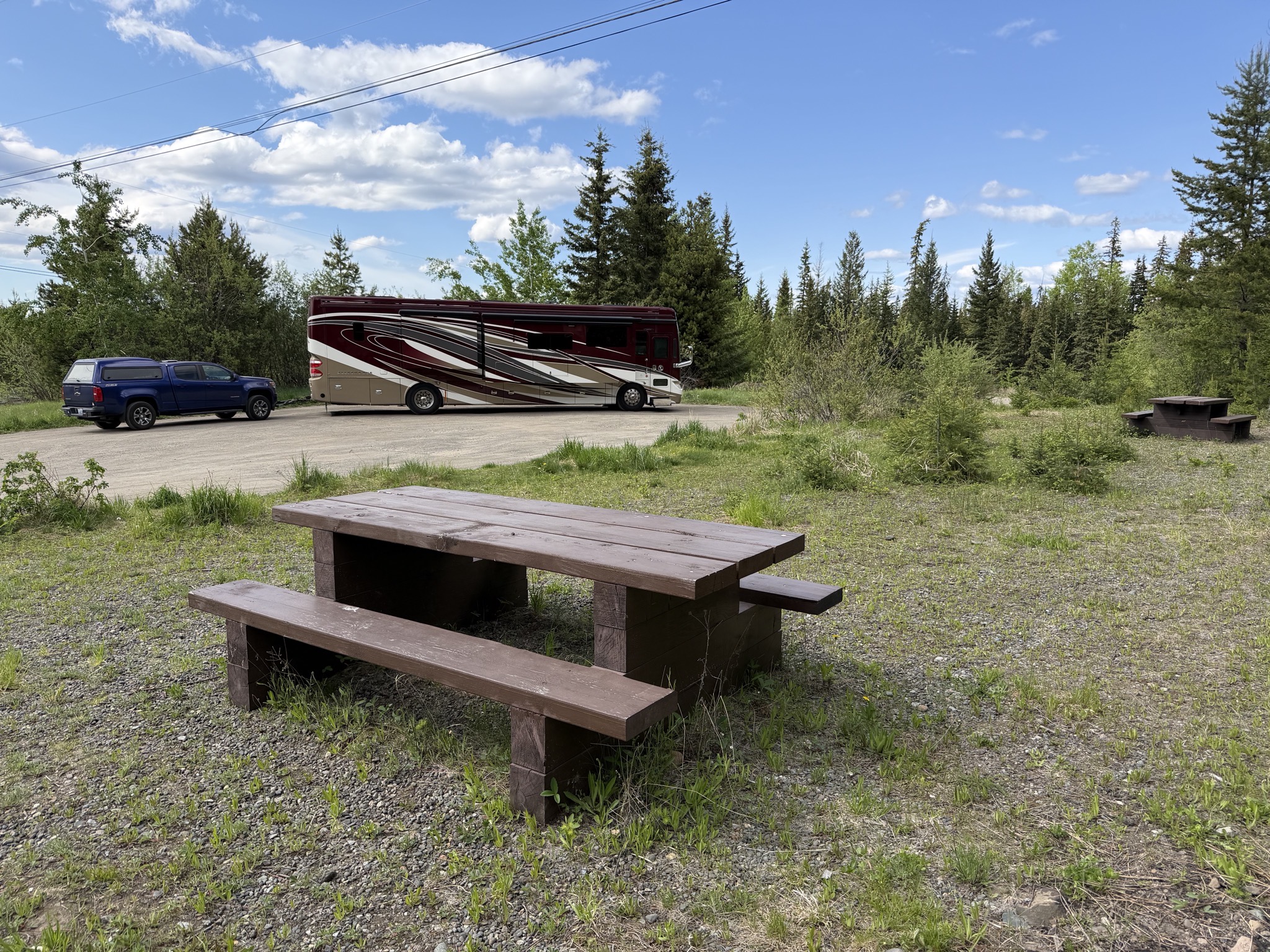 Our boondocking spot