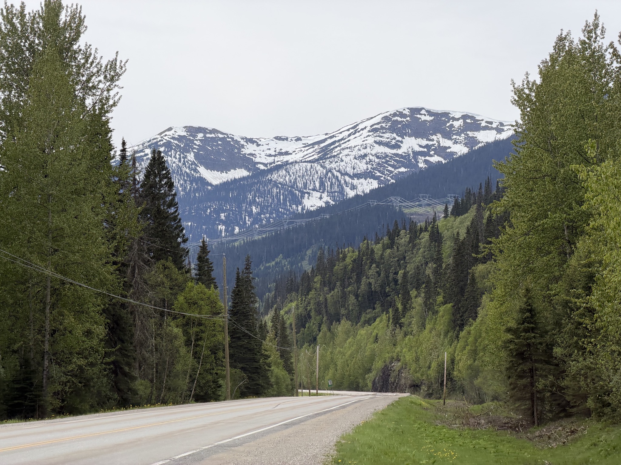 Snowy mountains