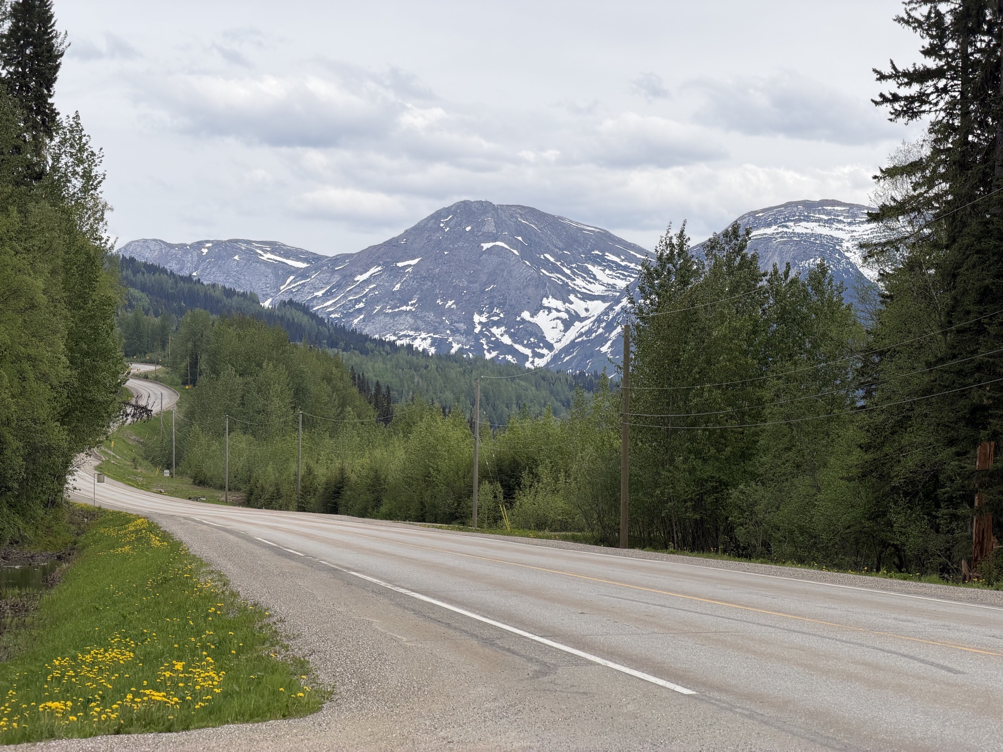Snowy mountains