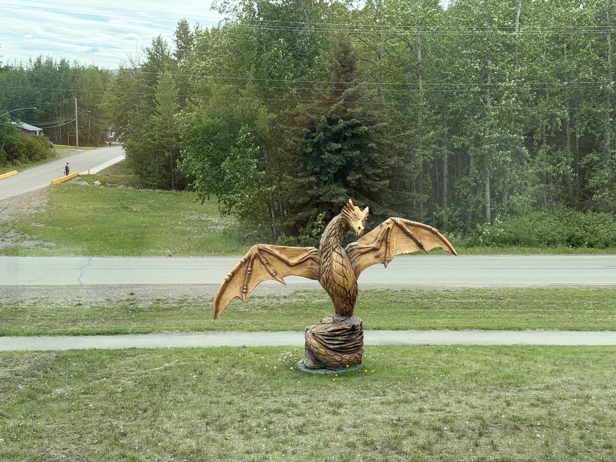 Chetwynd has lots of chainsaw carvings