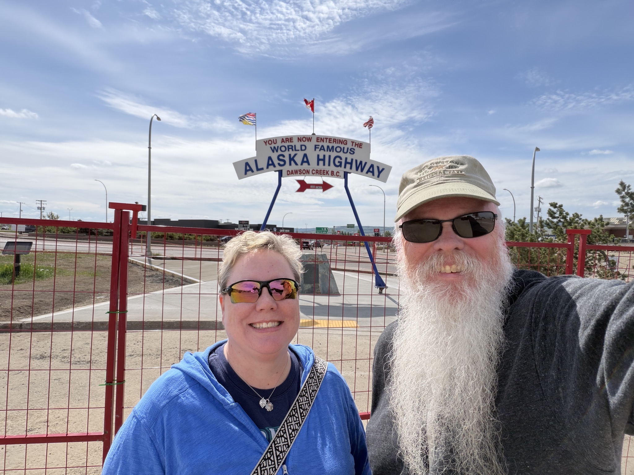 You Are Now Entering the World Famous Alaska Highway
