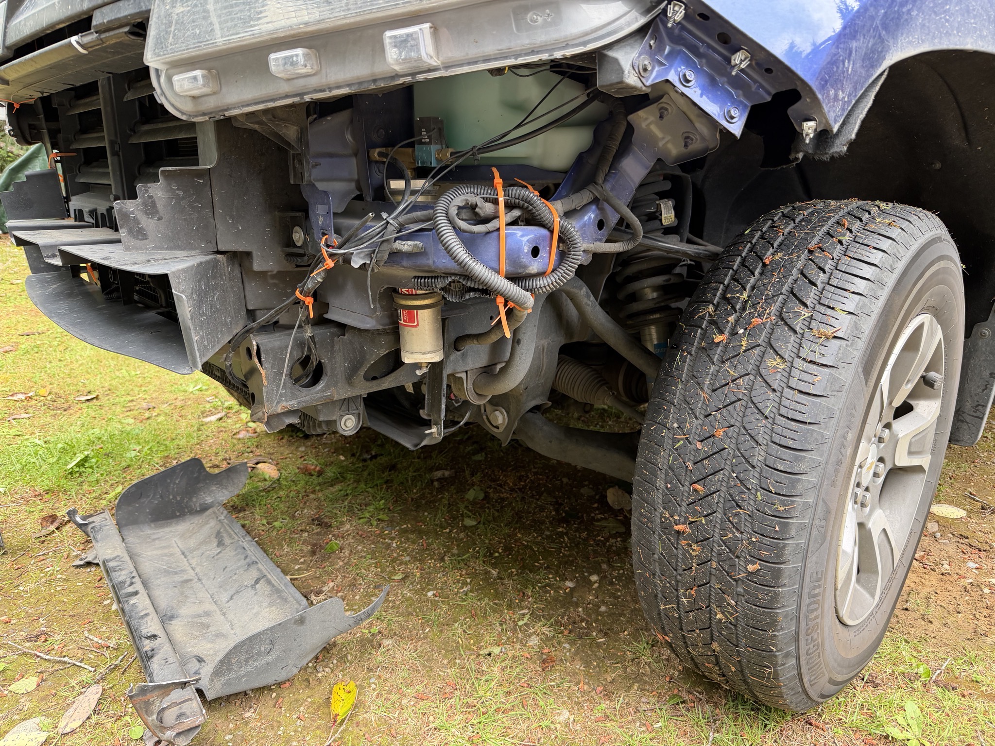 Truck damage