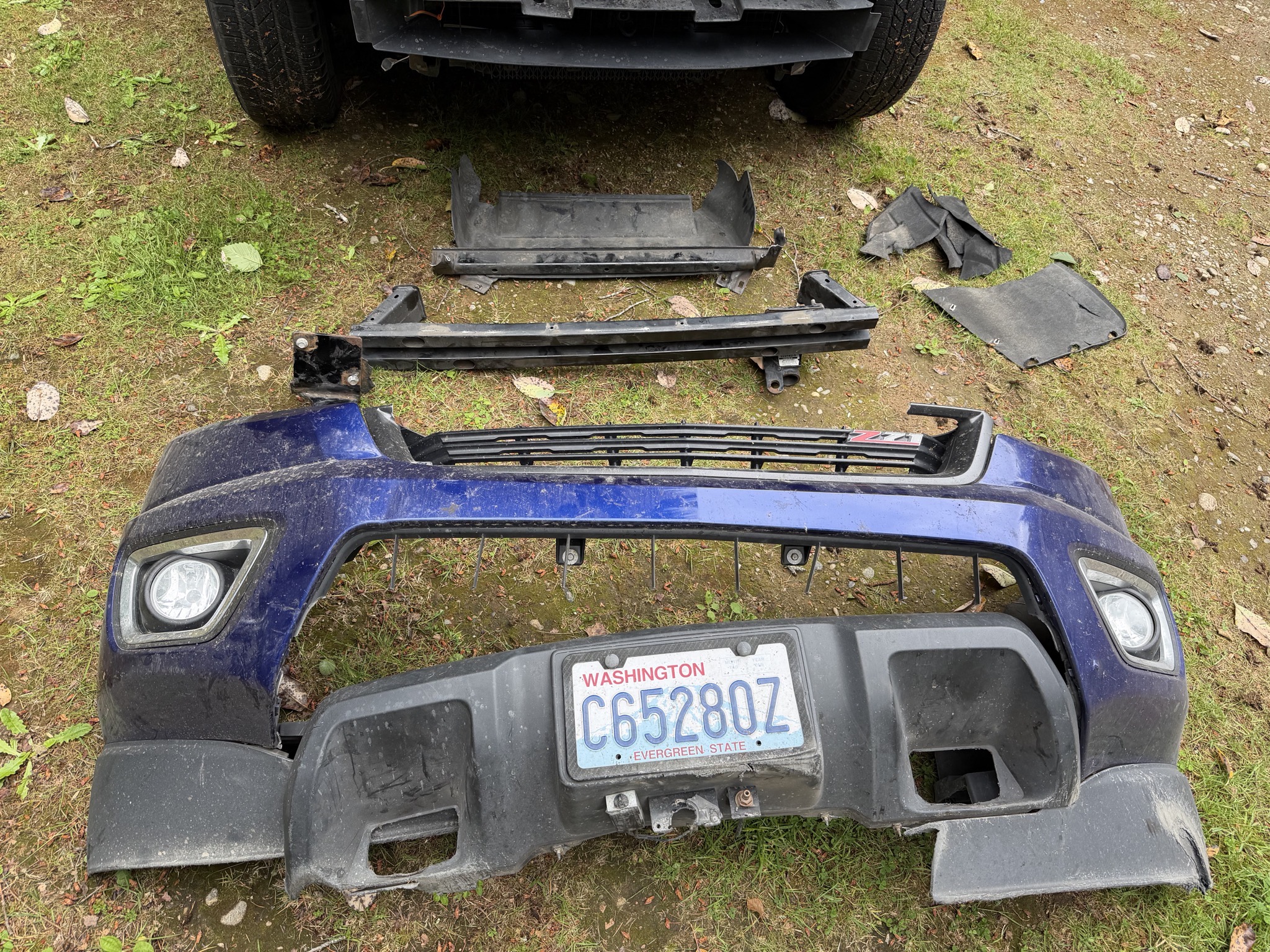Truck damage