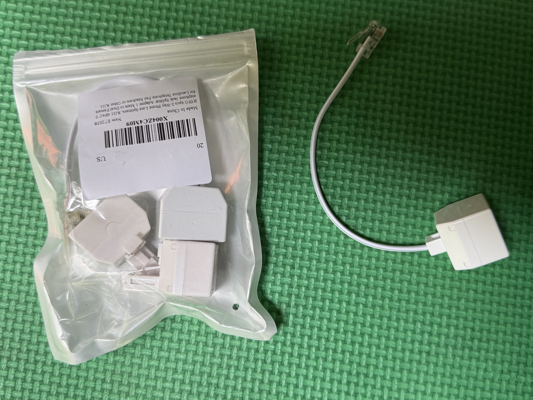 Phone line splitters