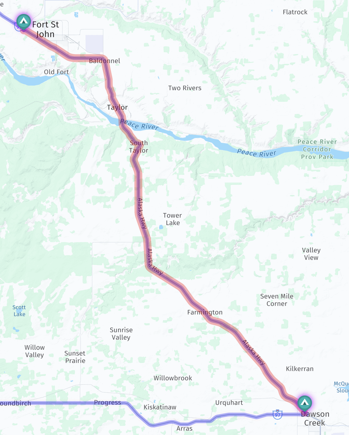 Route map