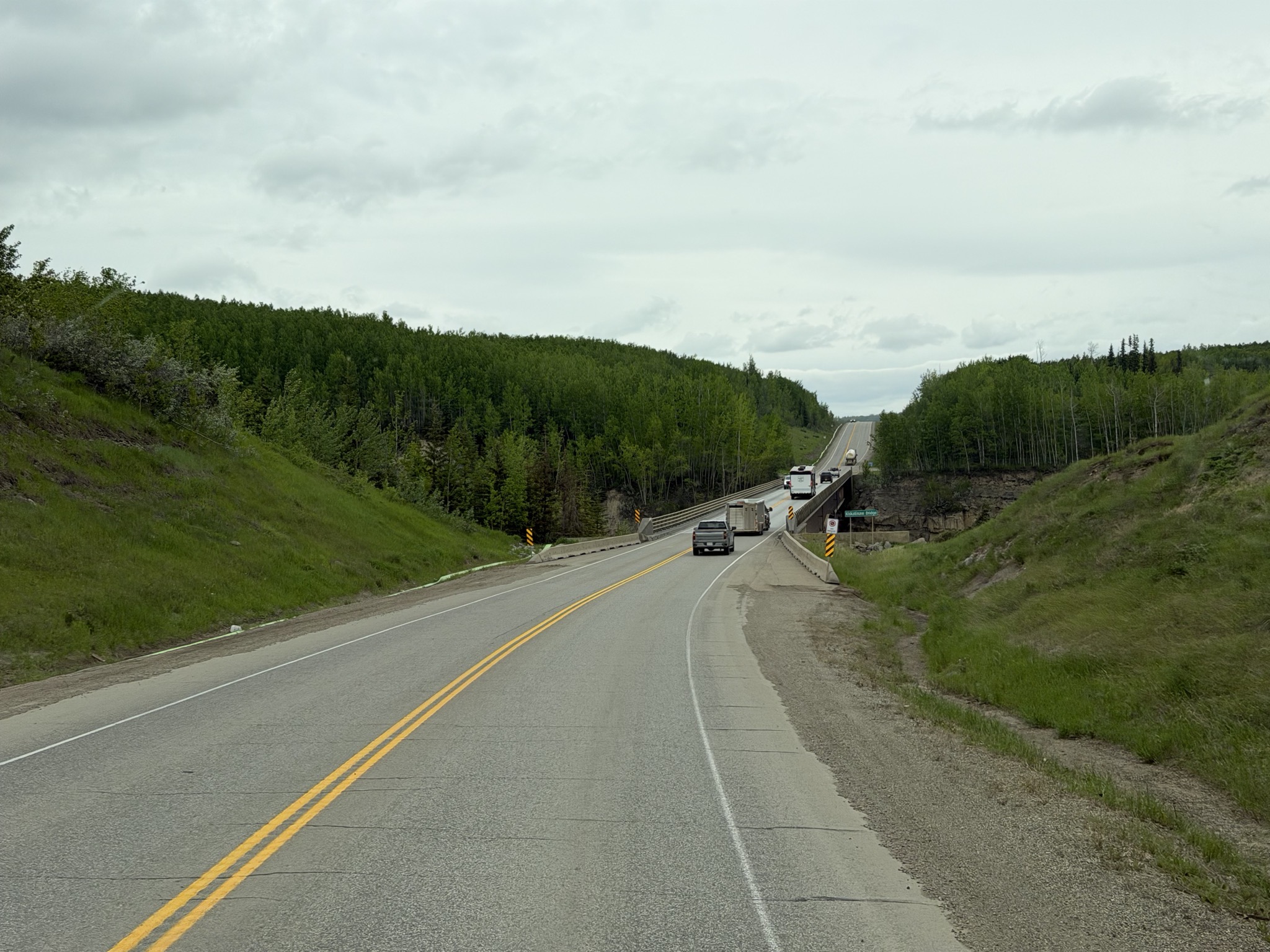 Kiskatinaw River bridge