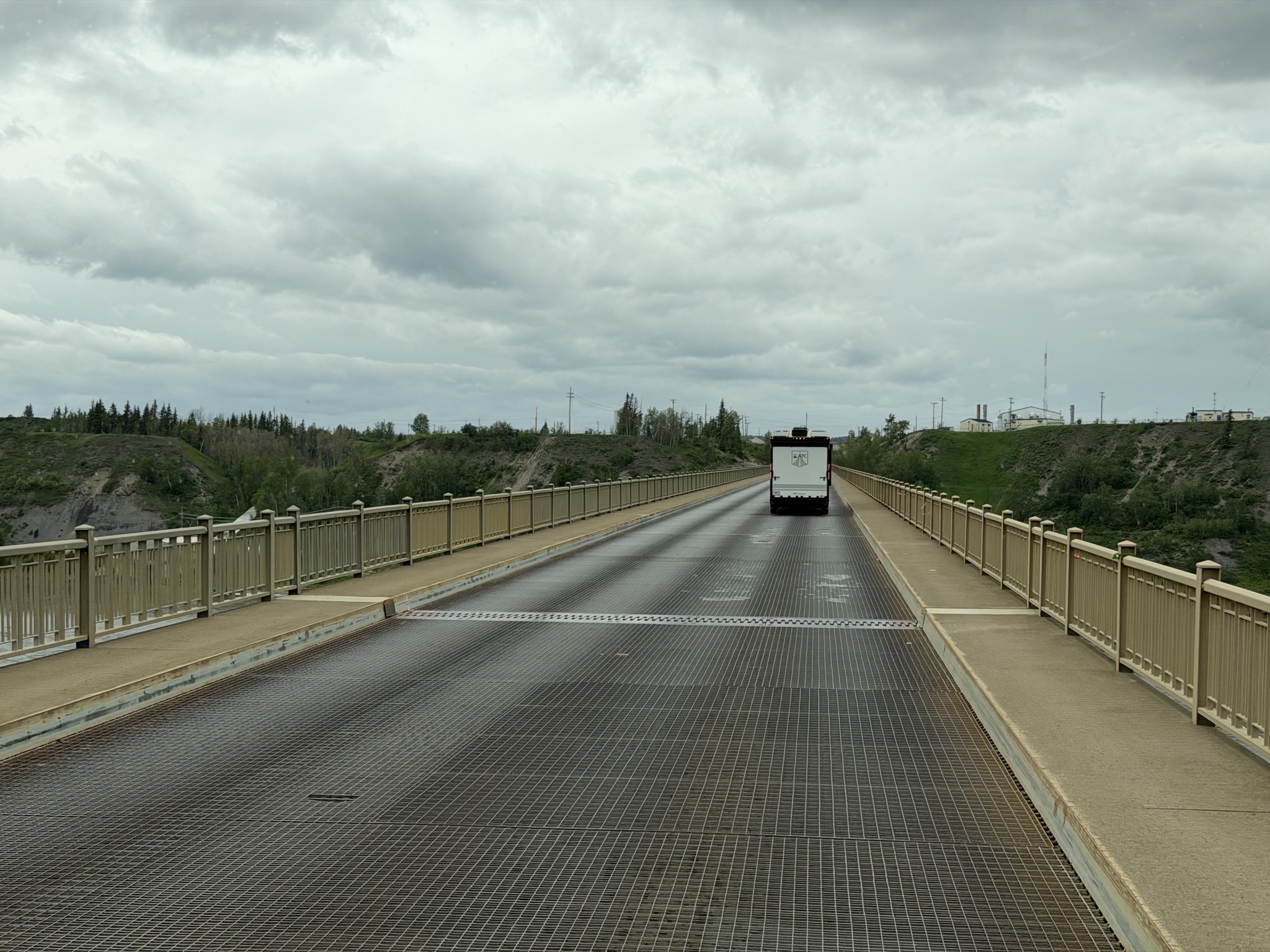 Taylor bridge over Peace River