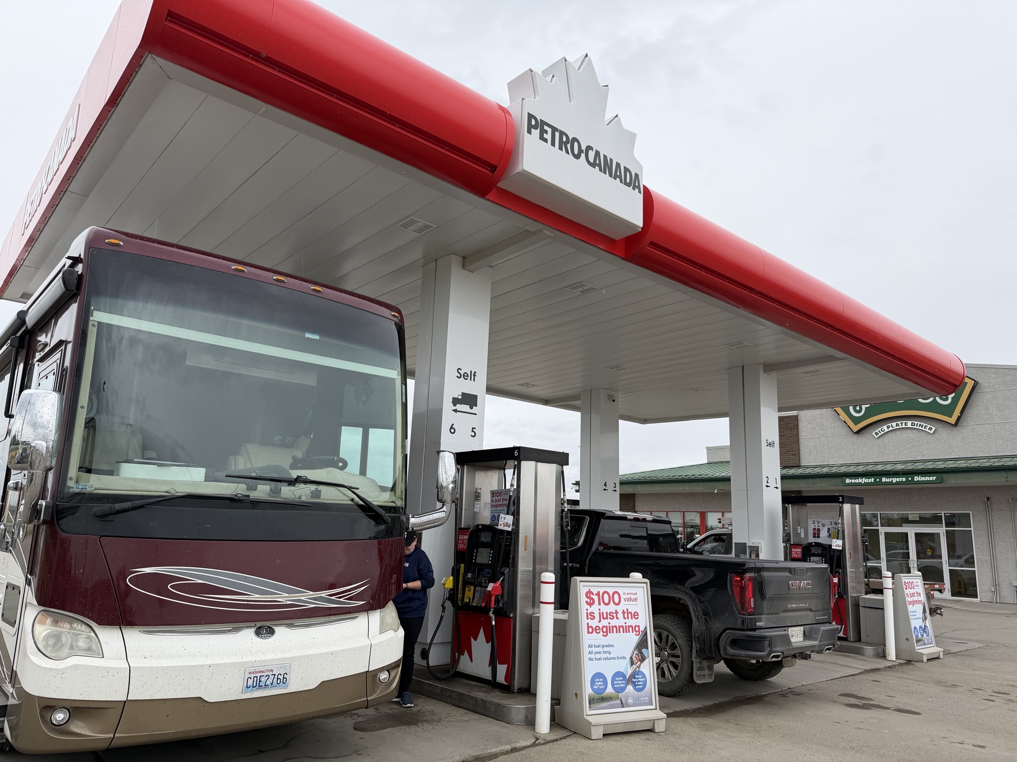 Petro-Canada fuel stop