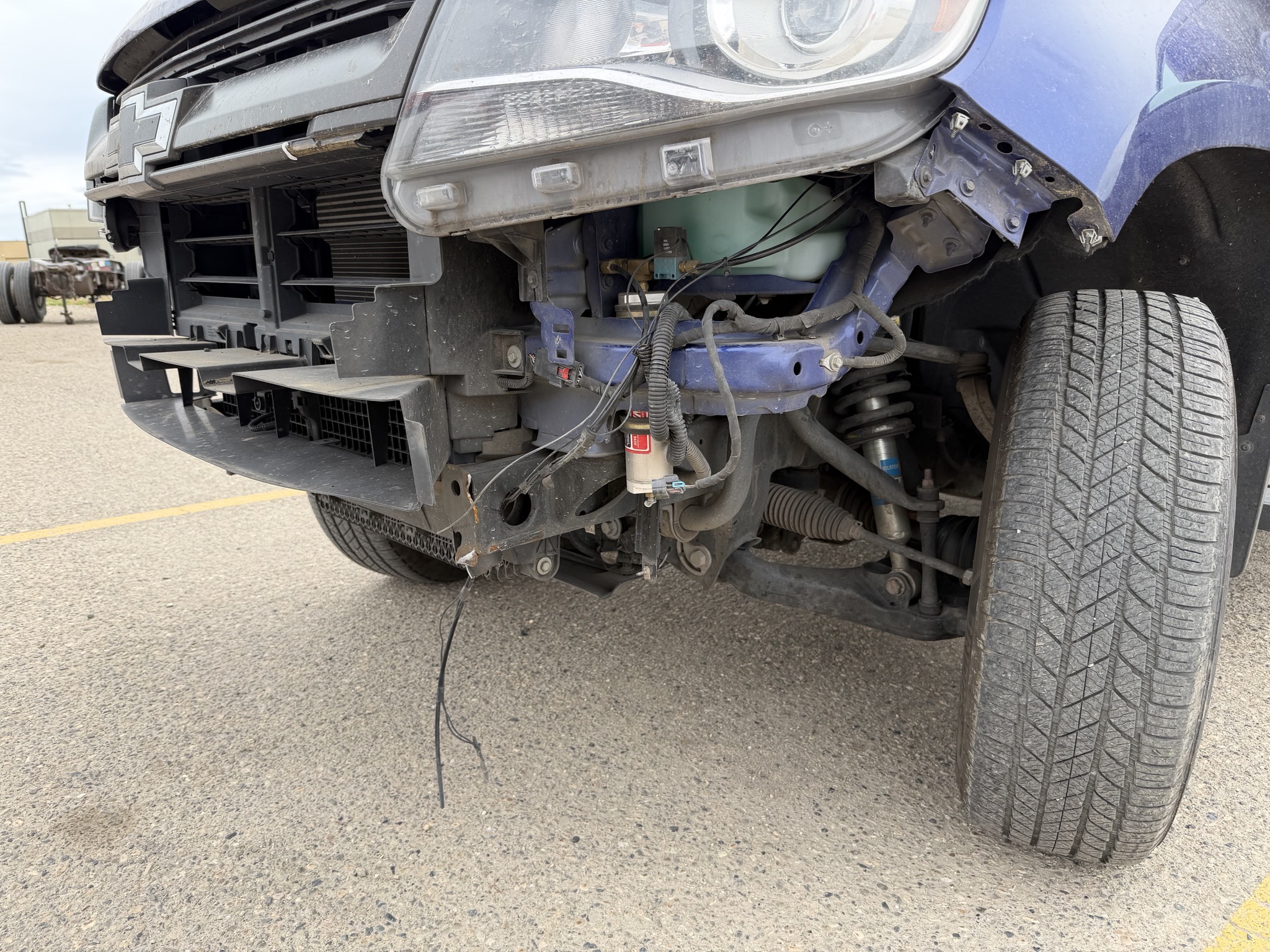Broken truck