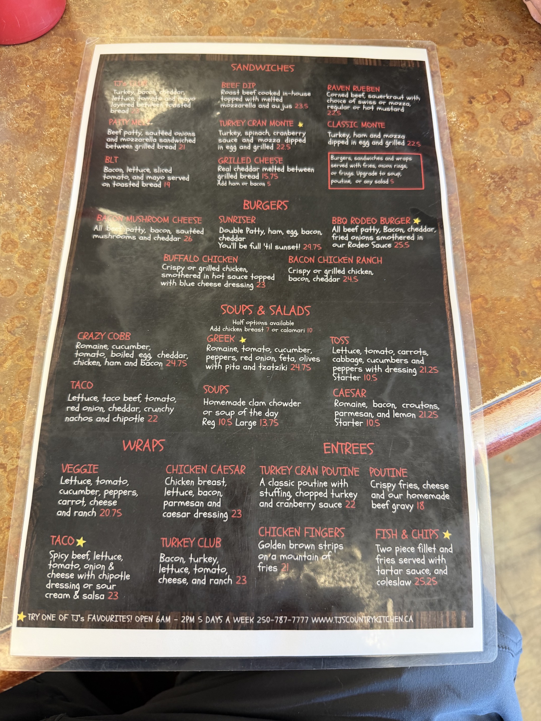 TJ's Country Kitchen