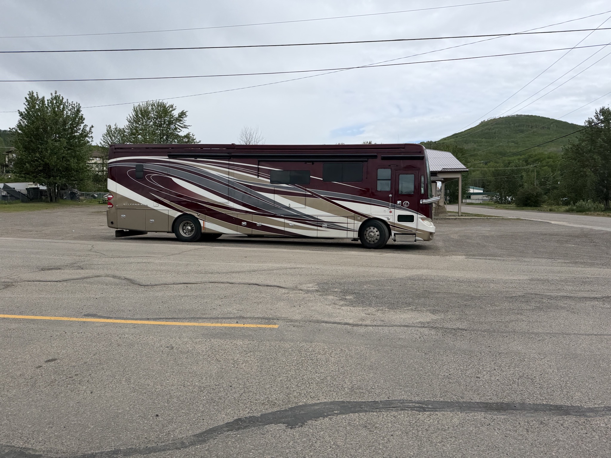 Lunch stop at A&W in Chetwynd