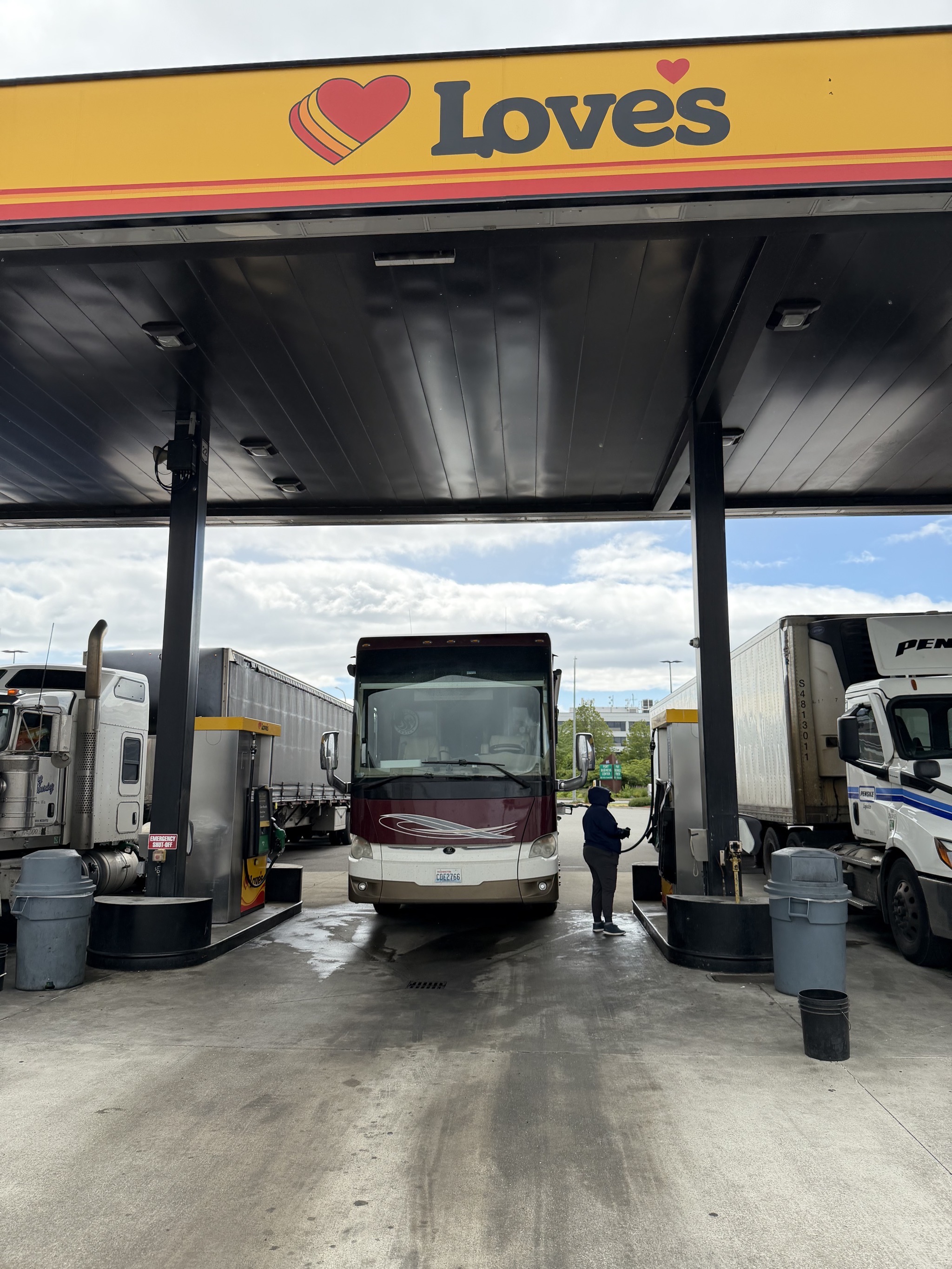Fuel stop