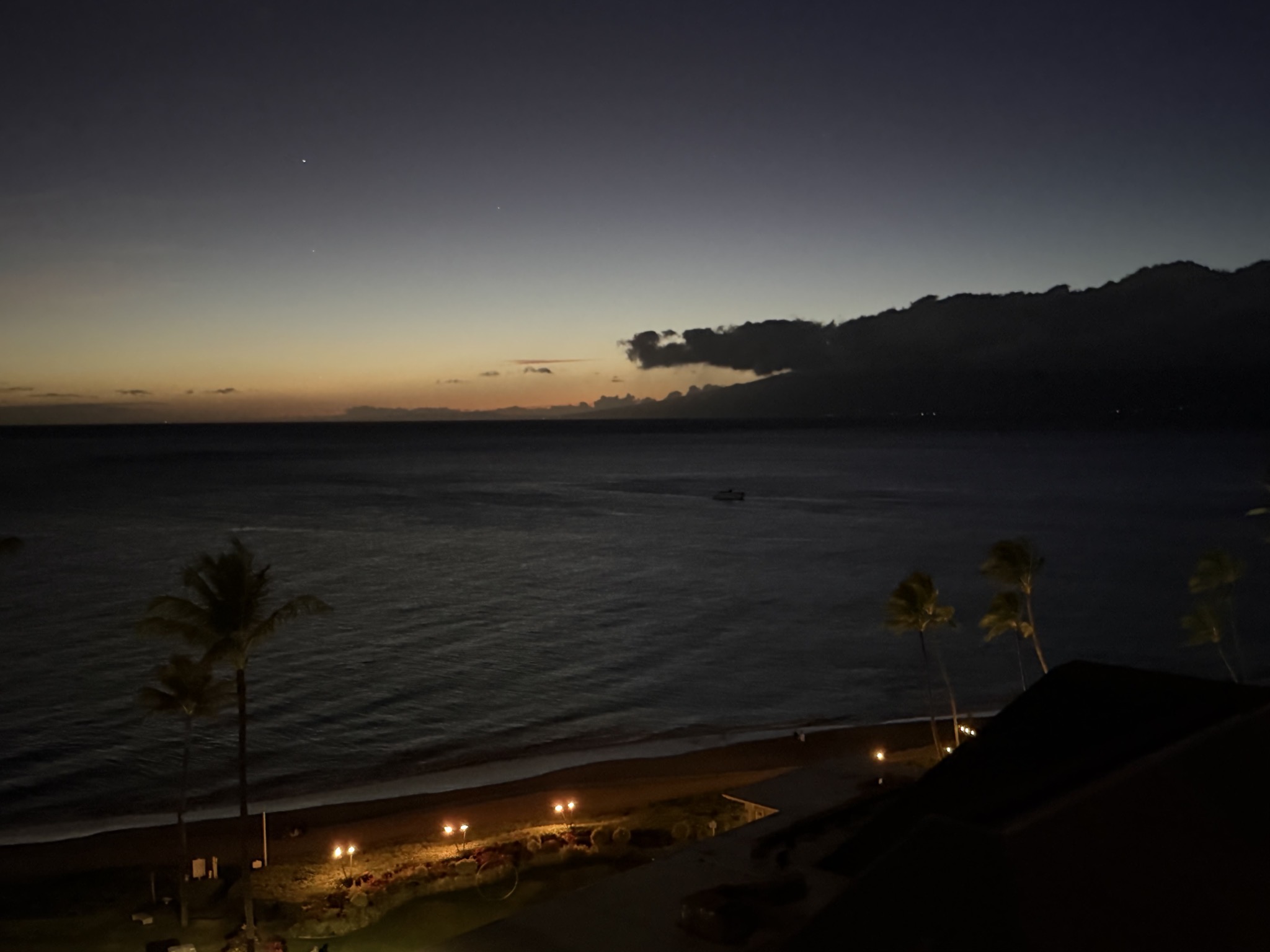 View from our balcony / lanai