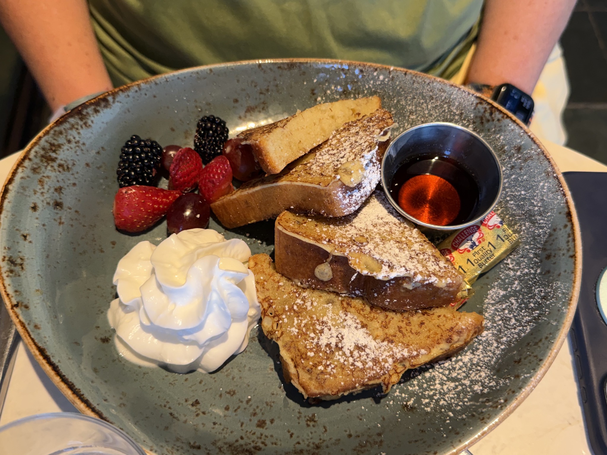 Banana bread french toast